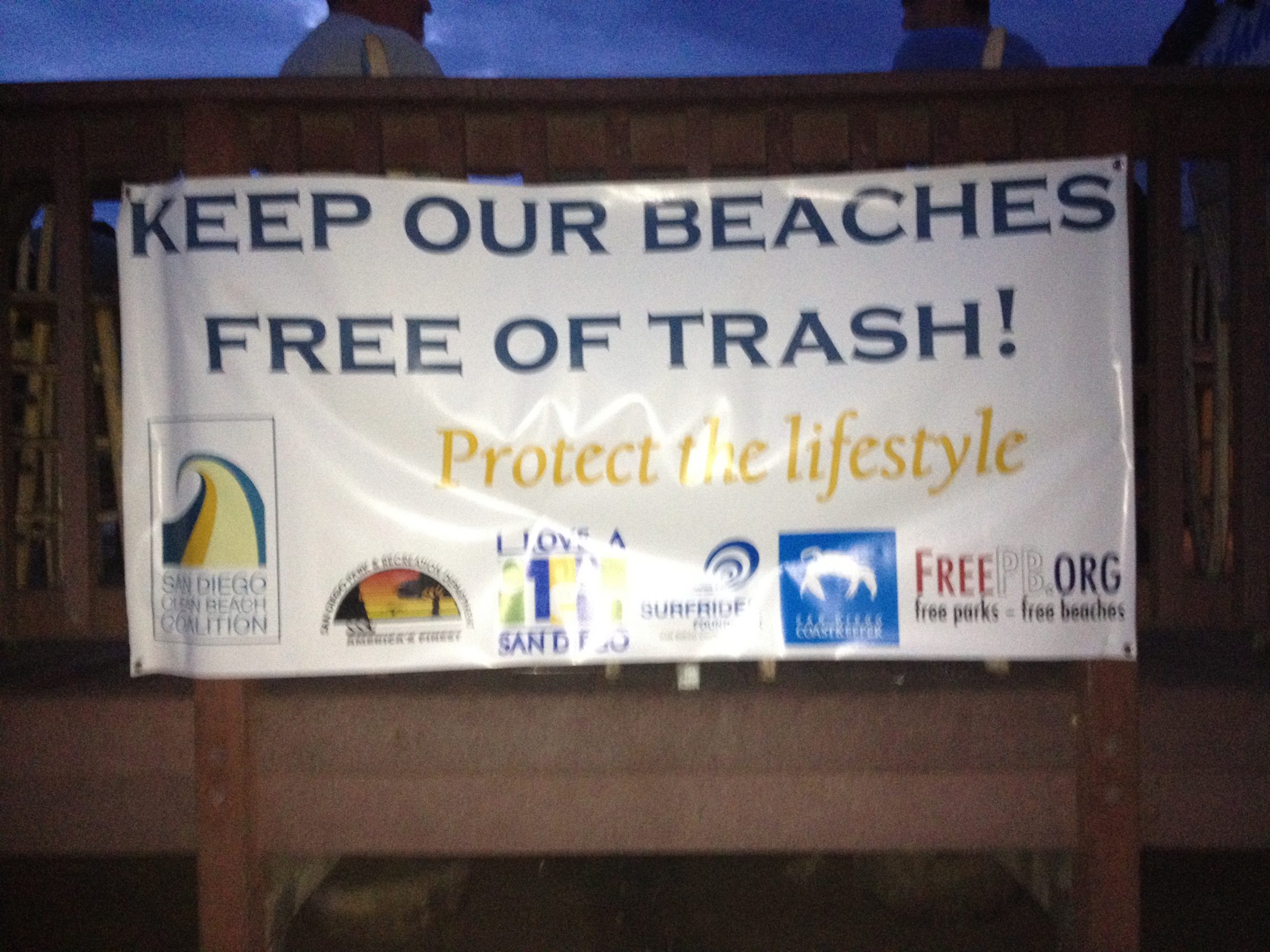These signs will provide a helpful reminder to beachgoers this Labor Day weekend!