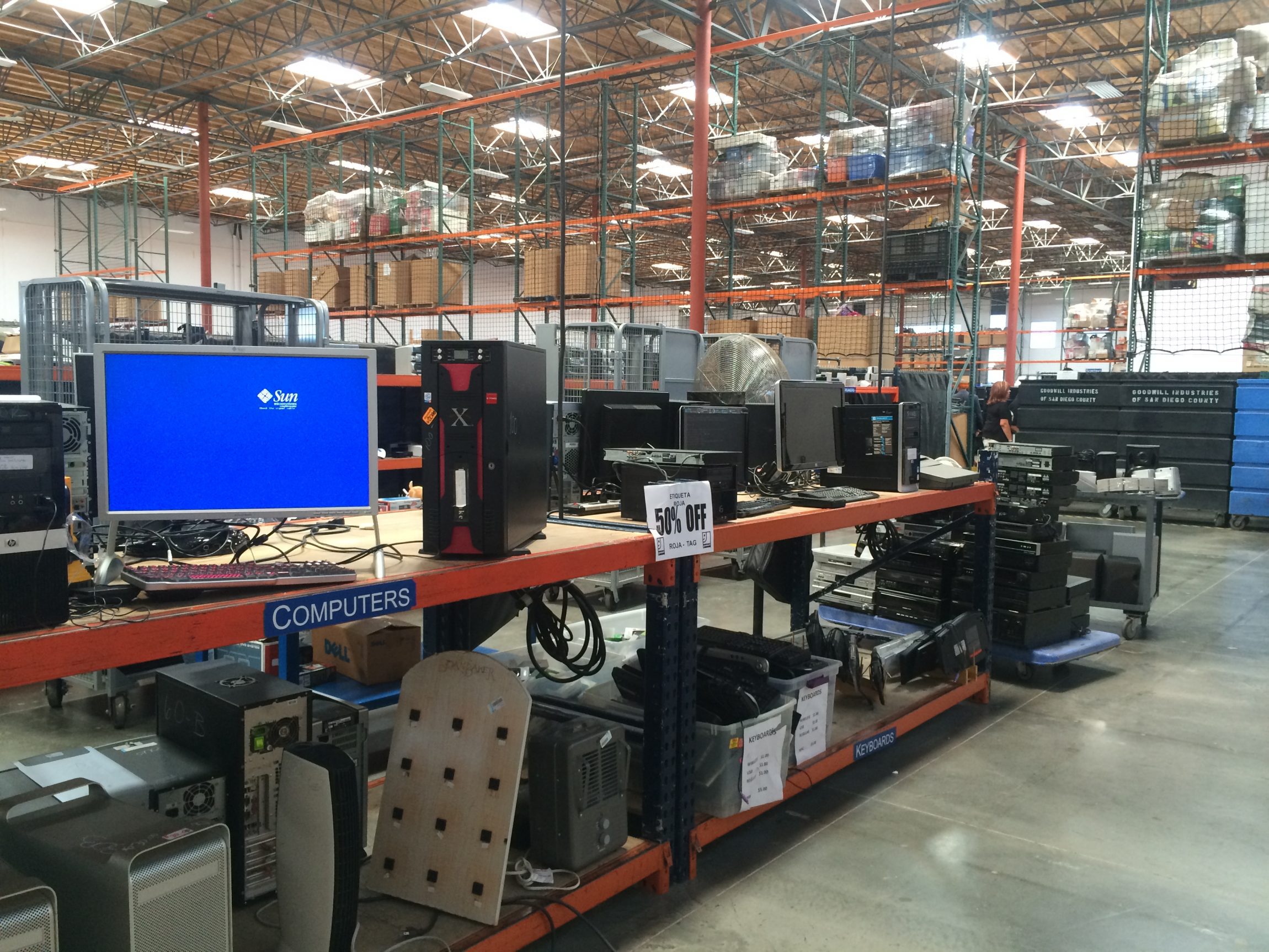 Goodwill aftermarket facility