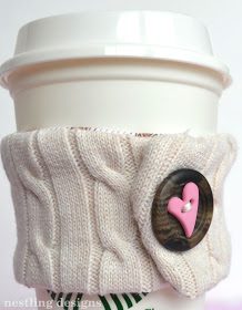 sweater coffee cozy