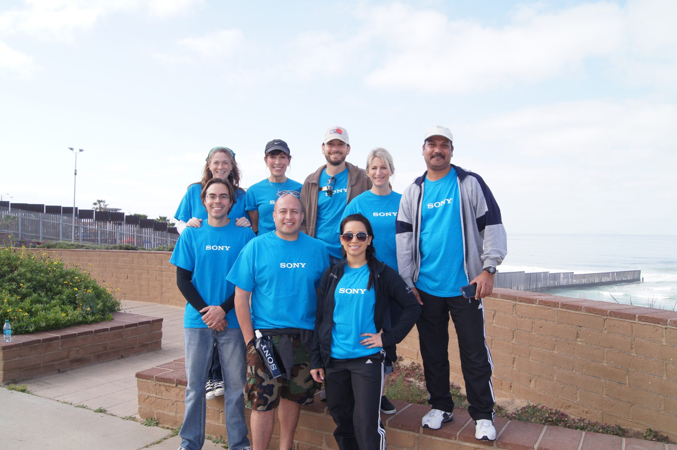 Sony employee volunteer group at Kids' Ocean Day 2015