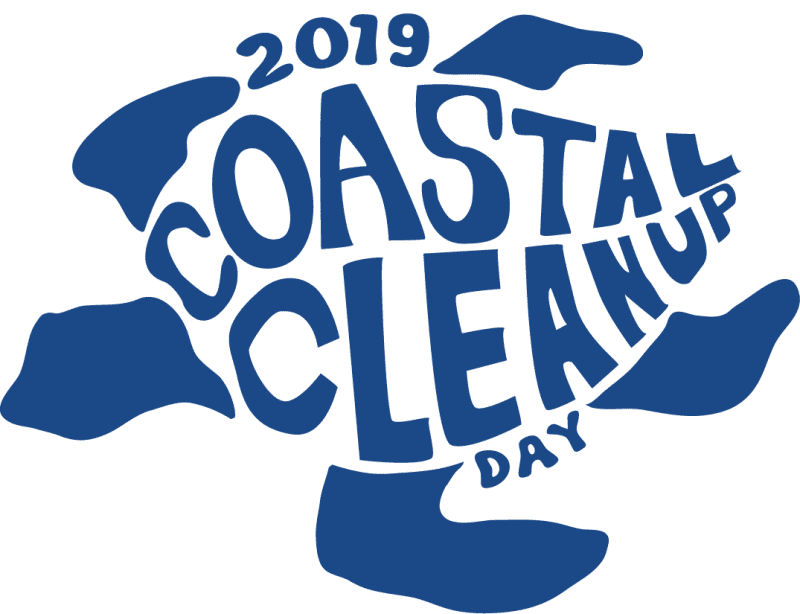 Sea turtle logo for Coastal Cleanup Day